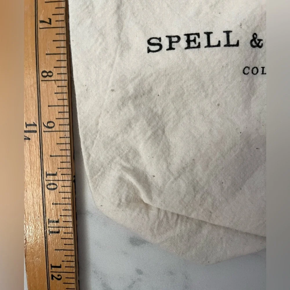 Spell Cream Cotton Bag